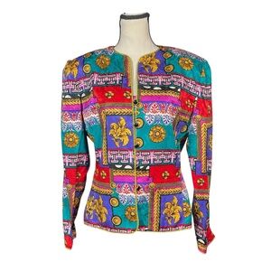 Adrienna Papell Colorful Blazer